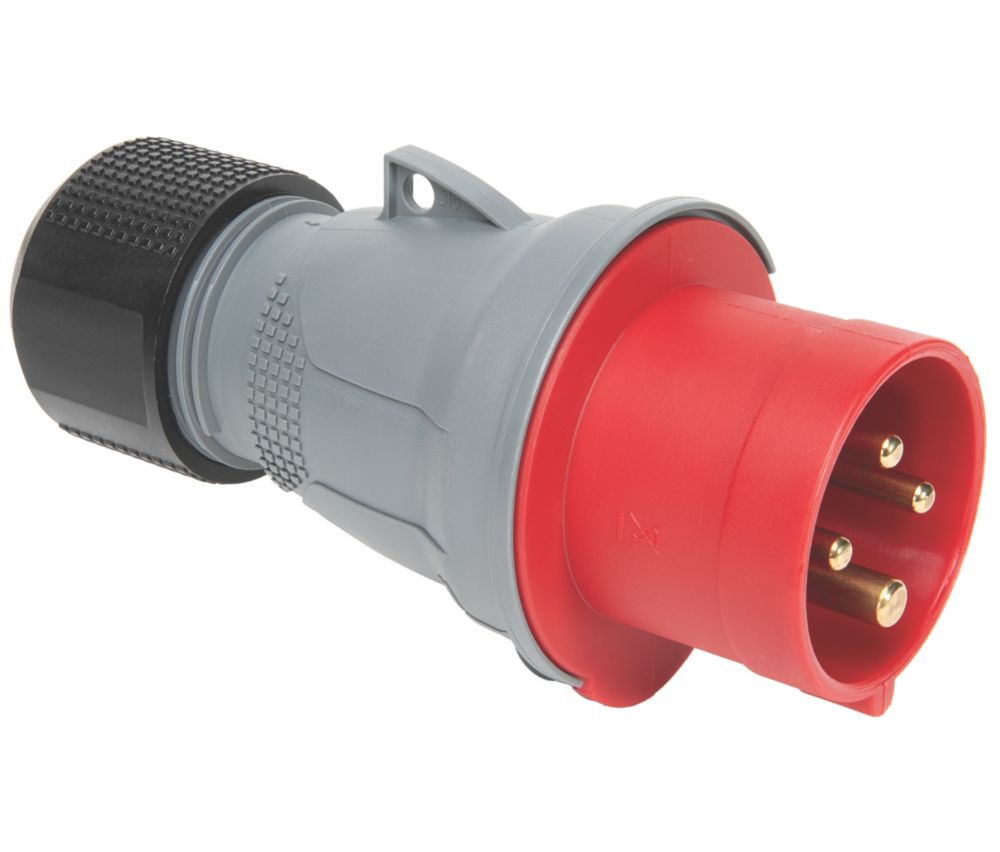 Fiche mobile droite 3P+E 16A 415V Rouge IP44 ABB