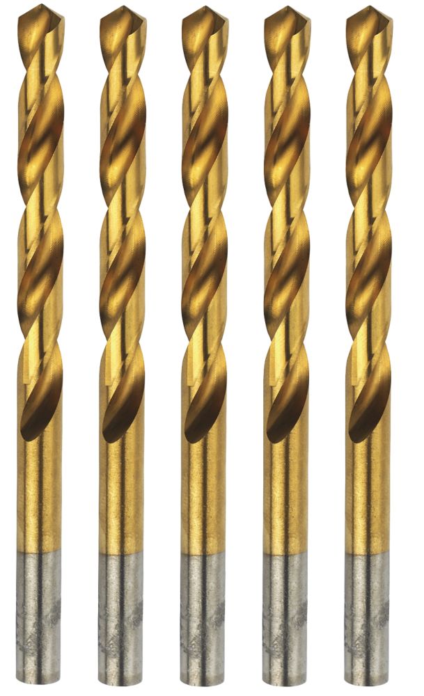 Forets HSS meulés Erbauer 12 x 151mm, lot de 5