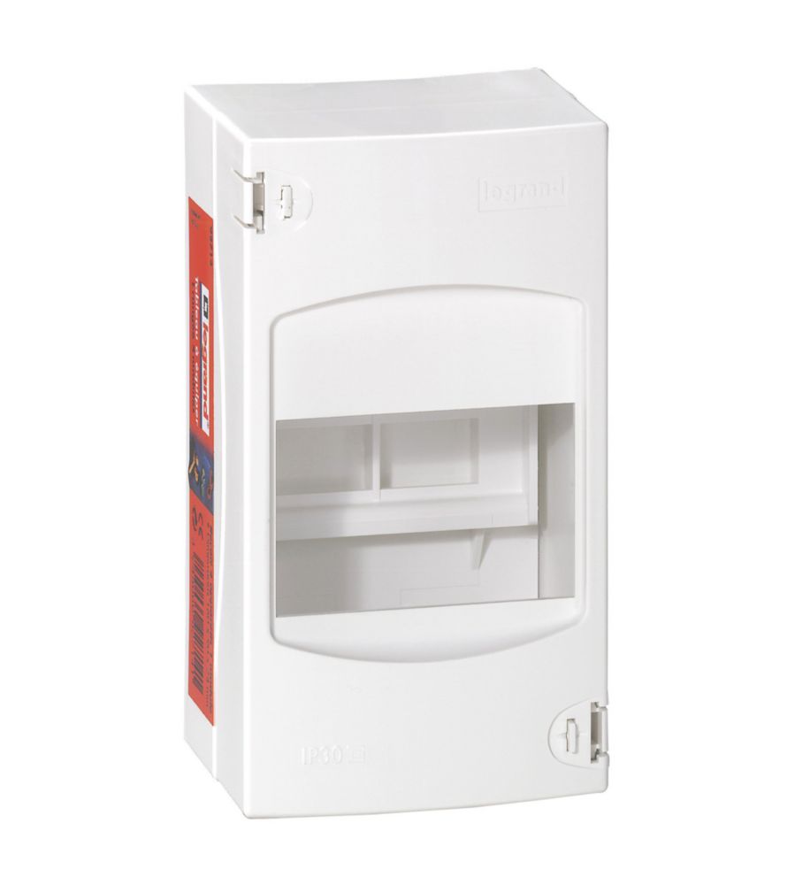 Coffret électrique à équiper pour garage Legrand Drivia 4 modules