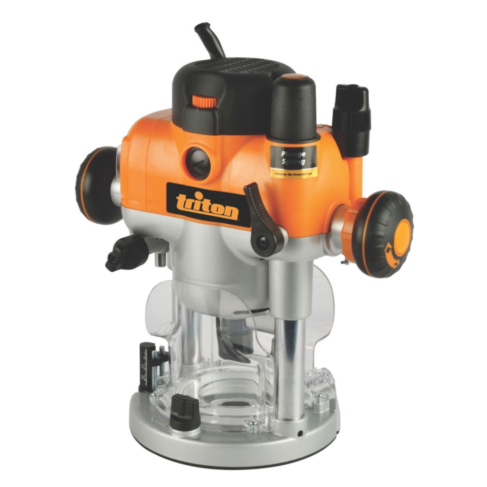 Défonceuse de précision bi-mode plongeante filaire 240V Triton TRA001 2400W