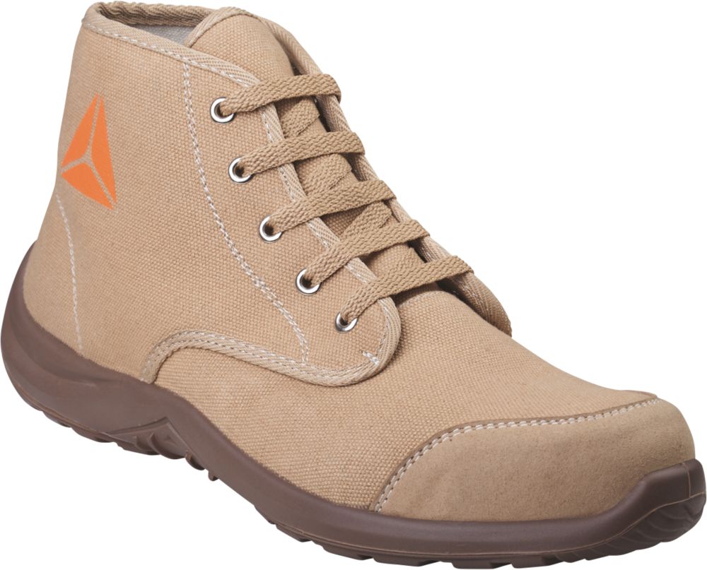Chaussures de sécurité montantes S1 Delta Plus Arona sable pointure 42