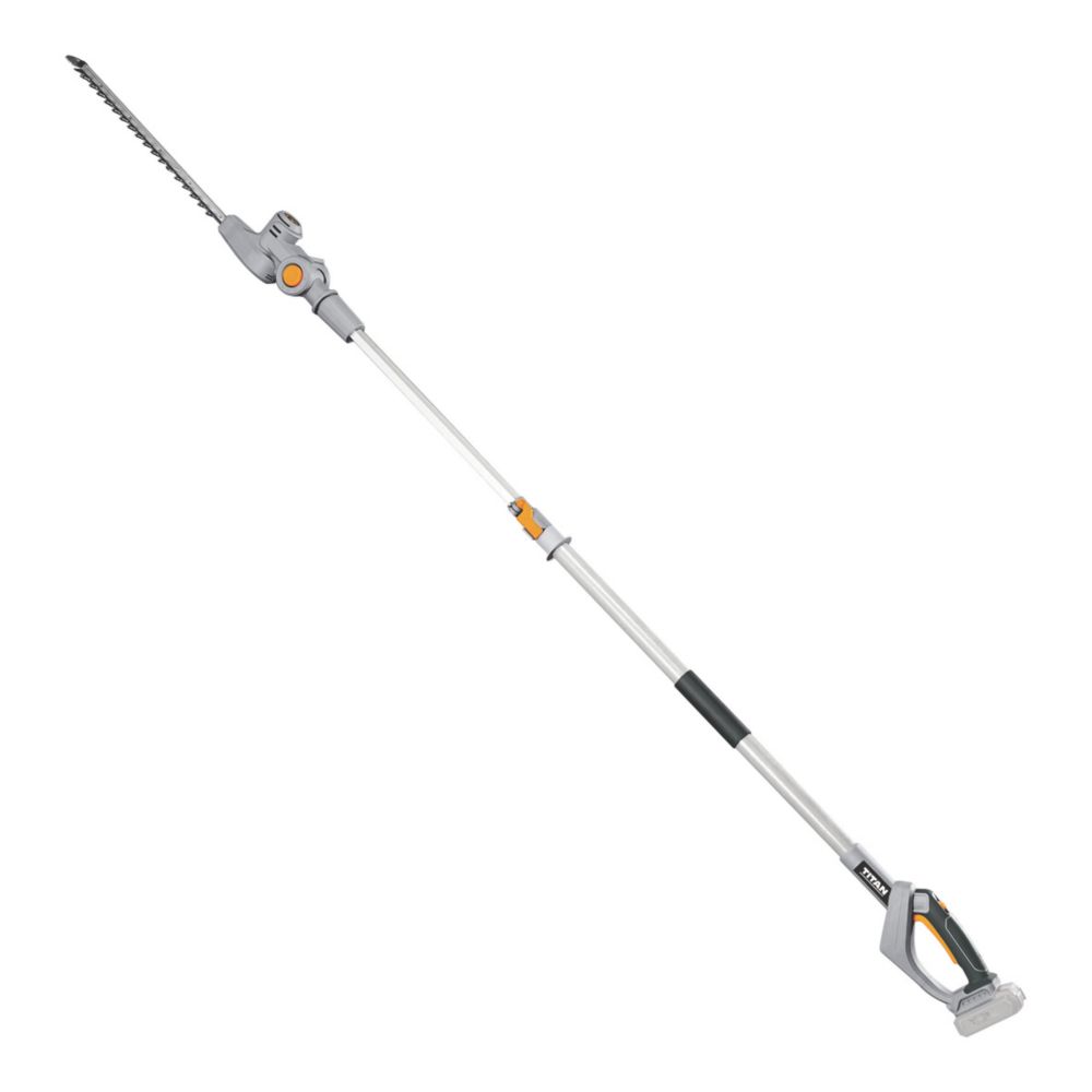 Taille-haie sur perche sans fil Titan 45cm 18V Li-Ion TXP - sans batterie
