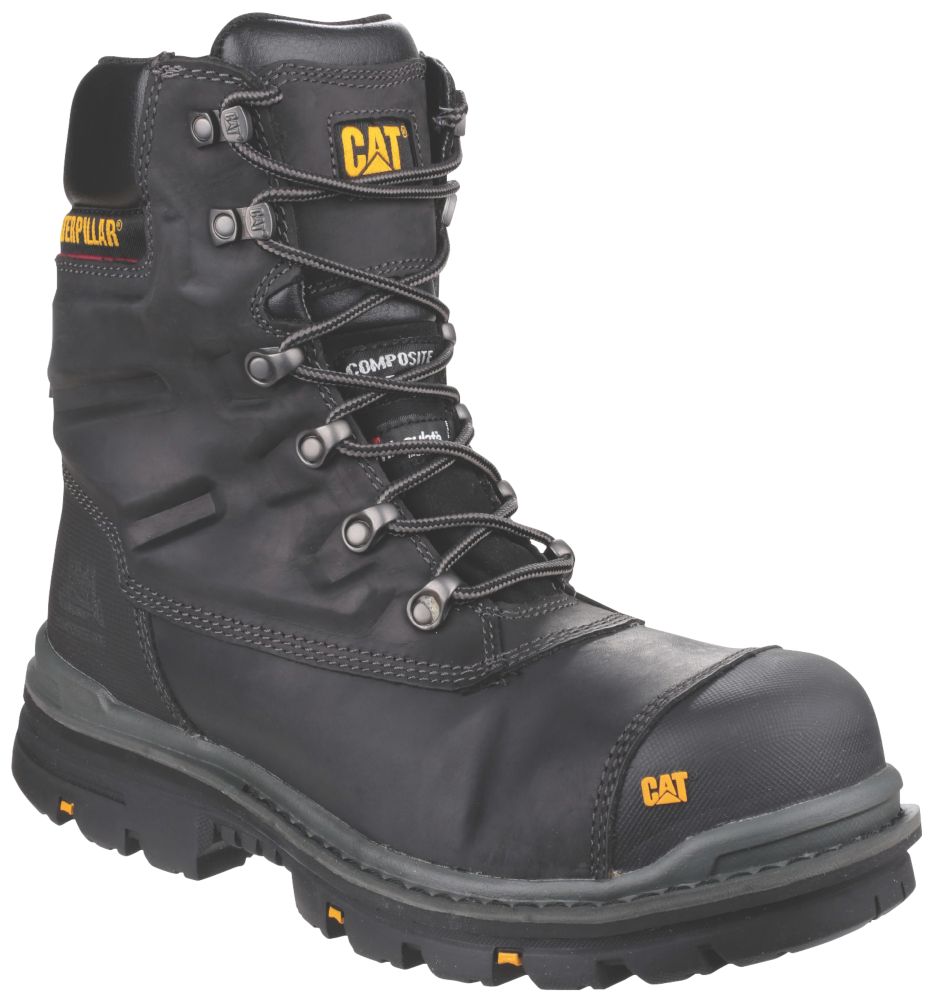 Chaussures de sécurité montantes sans métal S3 CAT Premier noires pointure 43