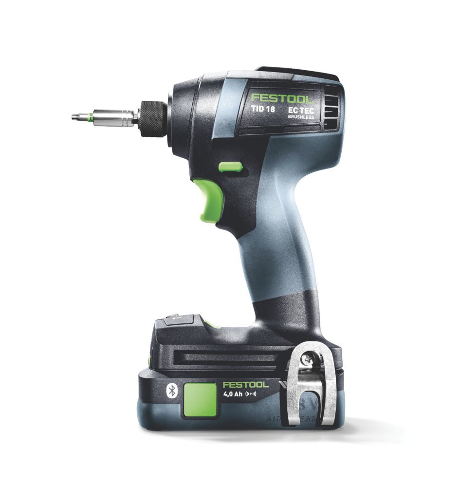 Visseuse à choc sans fil brushless Festool TID 18 HPC 4,0 I-Plus 576482, 18V Li-Ion 2 x 4Ah