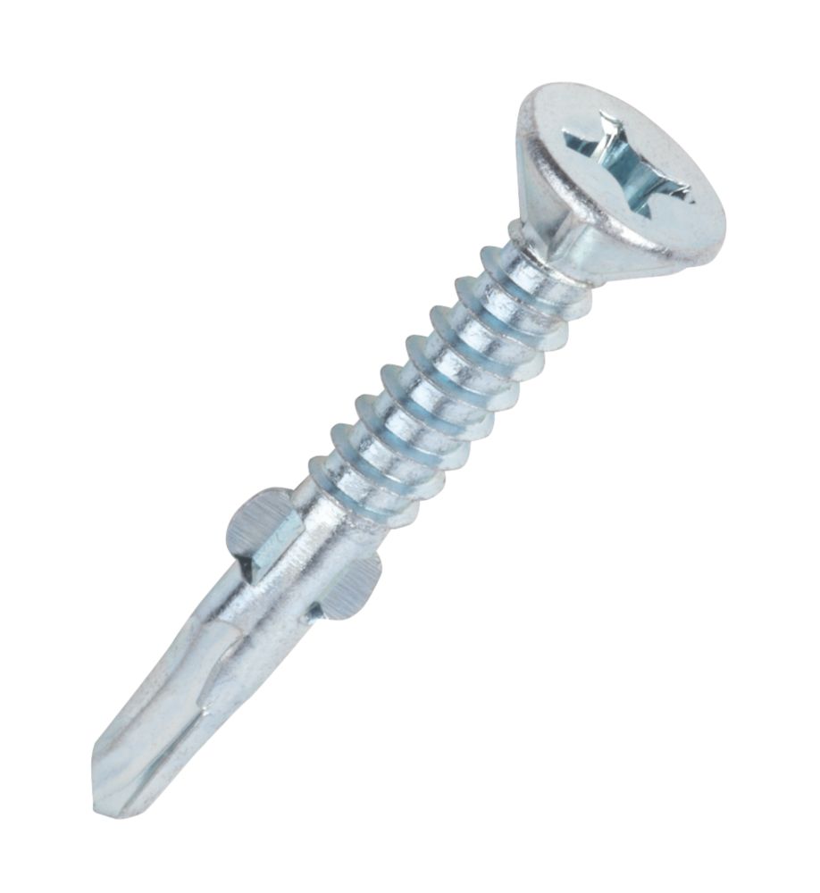 200 vis de bardage autoperceuses en acier au carbone EasyDrive 4,8 x 38mm