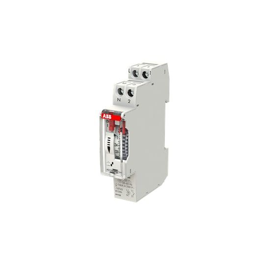 Interrupteur horaire programmable journalier analogique 1NO 15mn avec réserve ABB
