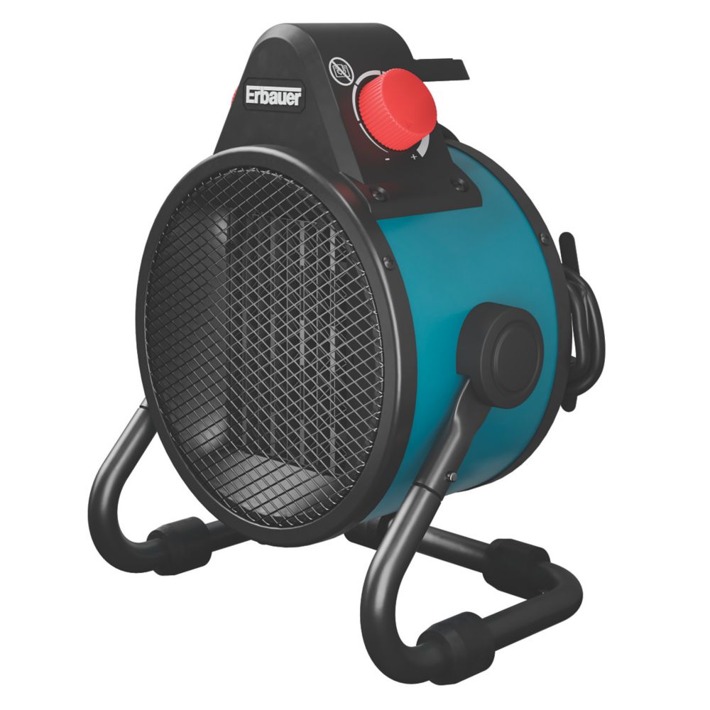 Chauffage d'atelier mobile ou à poser Erbauer EPTCWH2500 2 500W