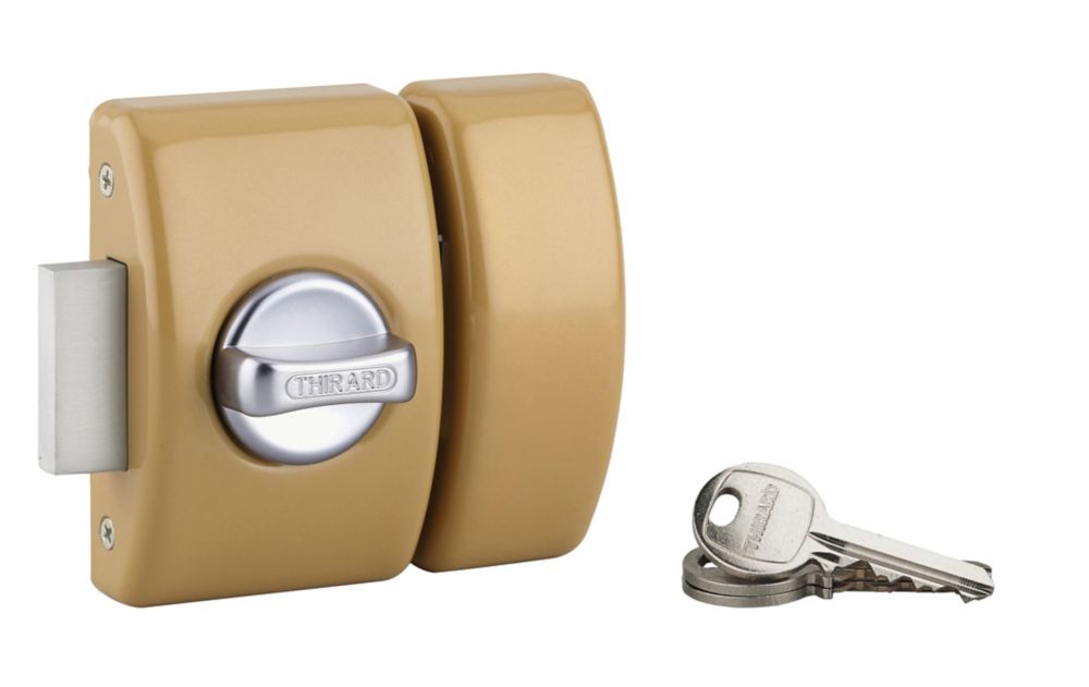 Lot de 1 verrou Thirard Design 00071507 45mm bronze