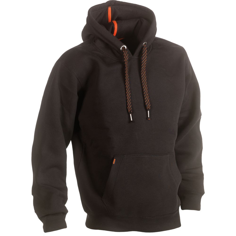 Sweat à capuche Herock Hesus noir taille M