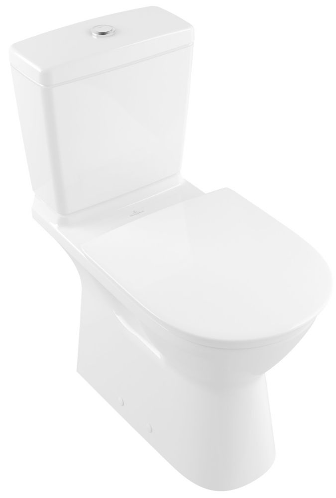 WC à poser double chasse Villeroy & Boch Combipack Vicare 6L