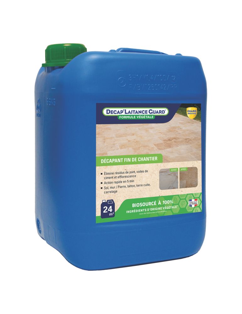 Nettoyant de résidus de fin de travail Guard Industries Décap'Laitances Guard 4l
