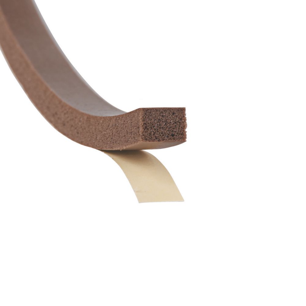 Lot de 2 coupe-bise extra épais Stormguard marron 3,5m