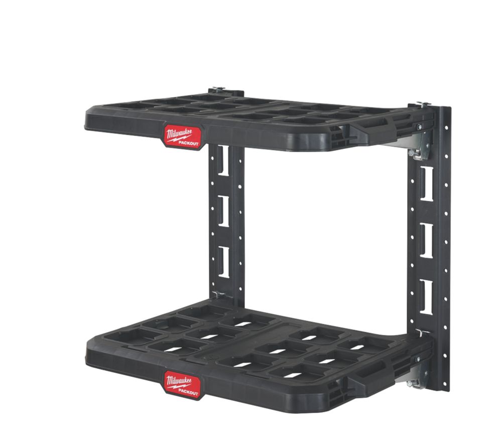 Kit de système d'étagères Milwaukee Packout 44kg 447x546mm