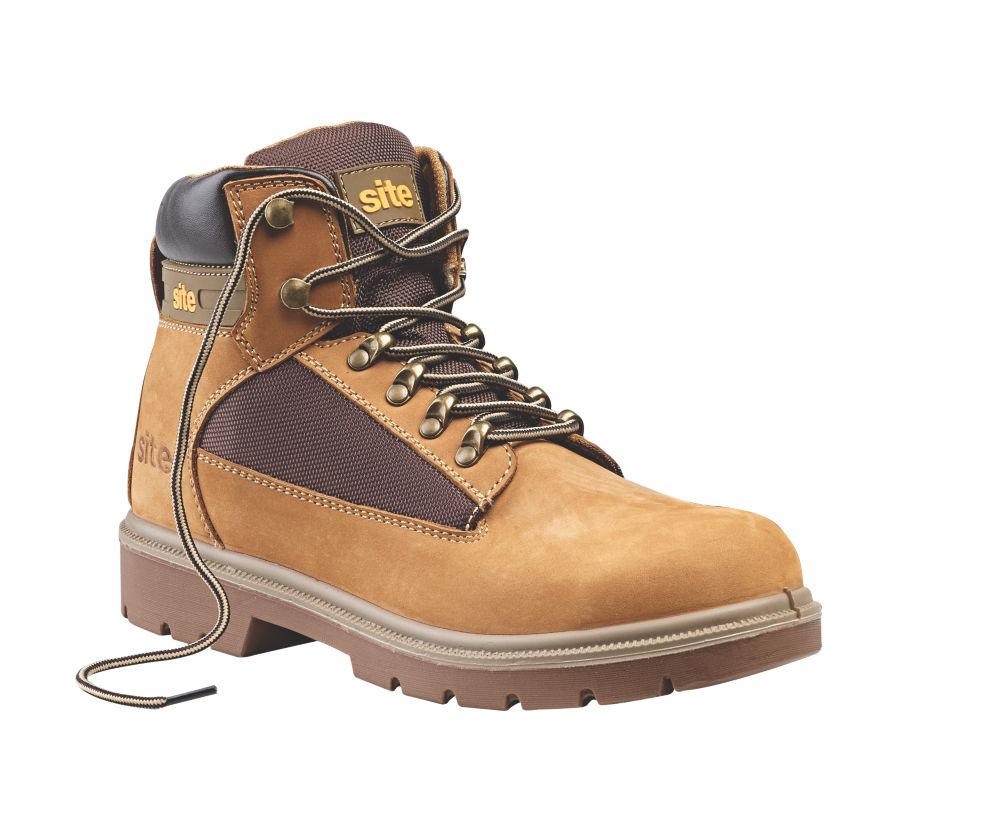 Chaussures de sécurité S1 P Site Quartz miel pointure 42