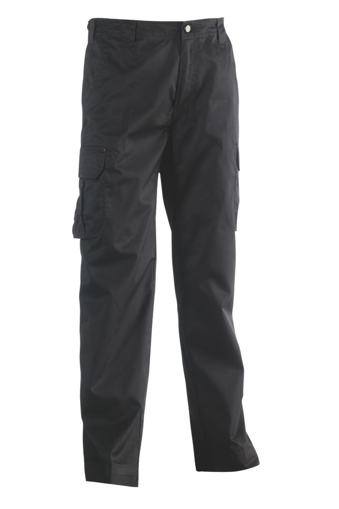 Pantalon de travail Thor Herock, noir, taille 40, longueur 81 cm