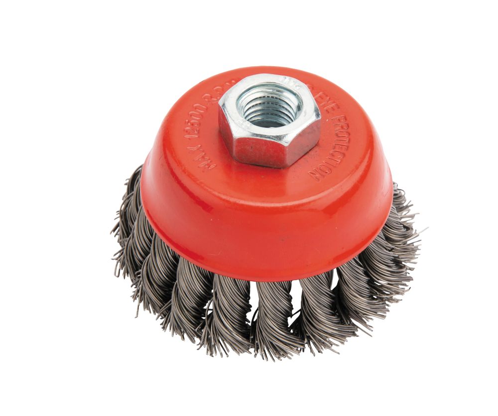 Brosse boisseau pour meuleuse à fils 80mm