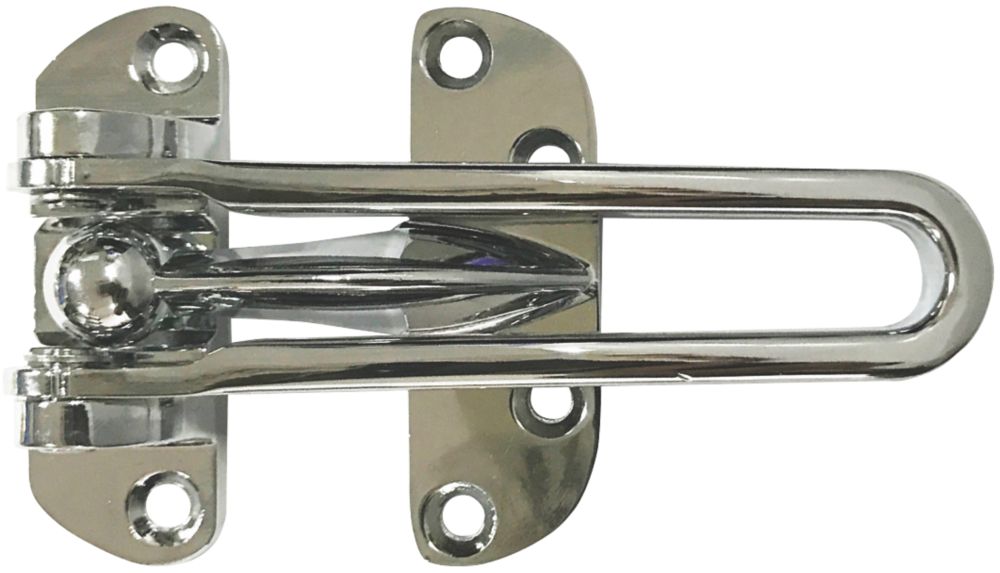 Entrebâilleur de porte Smith & Locke 106mm chrome poli/satiné