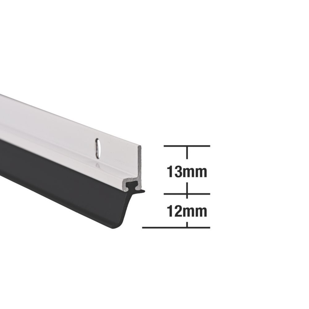 Lot de 5 joints robustes pour encadrement de porte Stormguard blancs 1,03m
