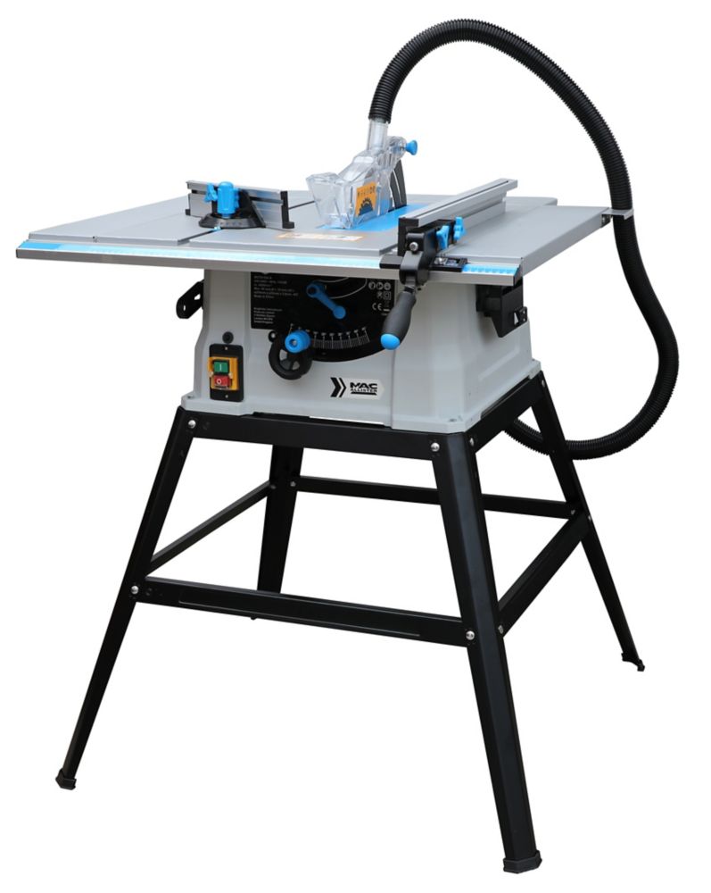 Scie sur table filaire 254mm 240V Mac Allister MSTS1500-A 1500W