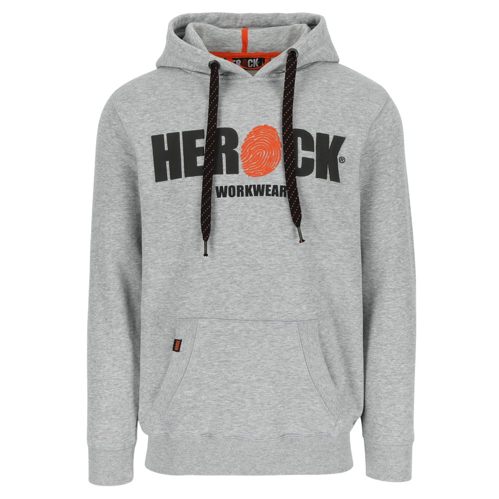 Sweat à capuche Herock Hero gris clair taille M