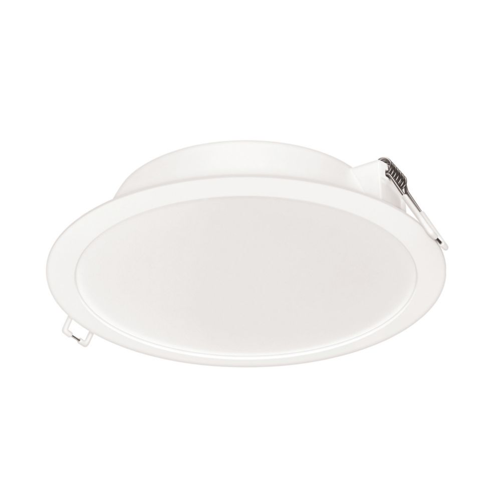 Spot à encastrer fixe blanc LED Mazda extra plat 4000K 2000lm