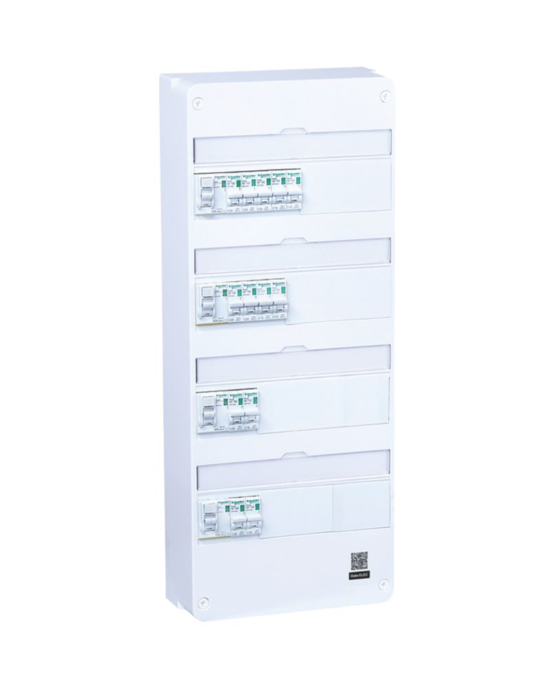 Tableau électrique pré-équipé 4 rangées 13 modules Resi9 Schneider