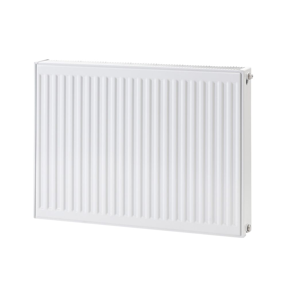Radiateur eau chaude à double panneau Flomasta type 22 600 x 800mm blanc