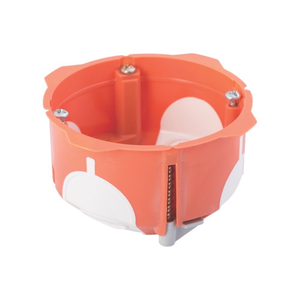 Boîte d'encastrement multimatériaux 1 poste étanche diamètre 85 profondeur 40 Capri