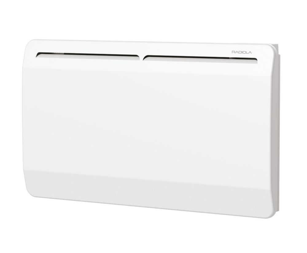 Radiateur électrique à inertie sèche à montage mural Hom'y HT15-24DE 1 500W 45cm x 80cm blanc 5118BTU