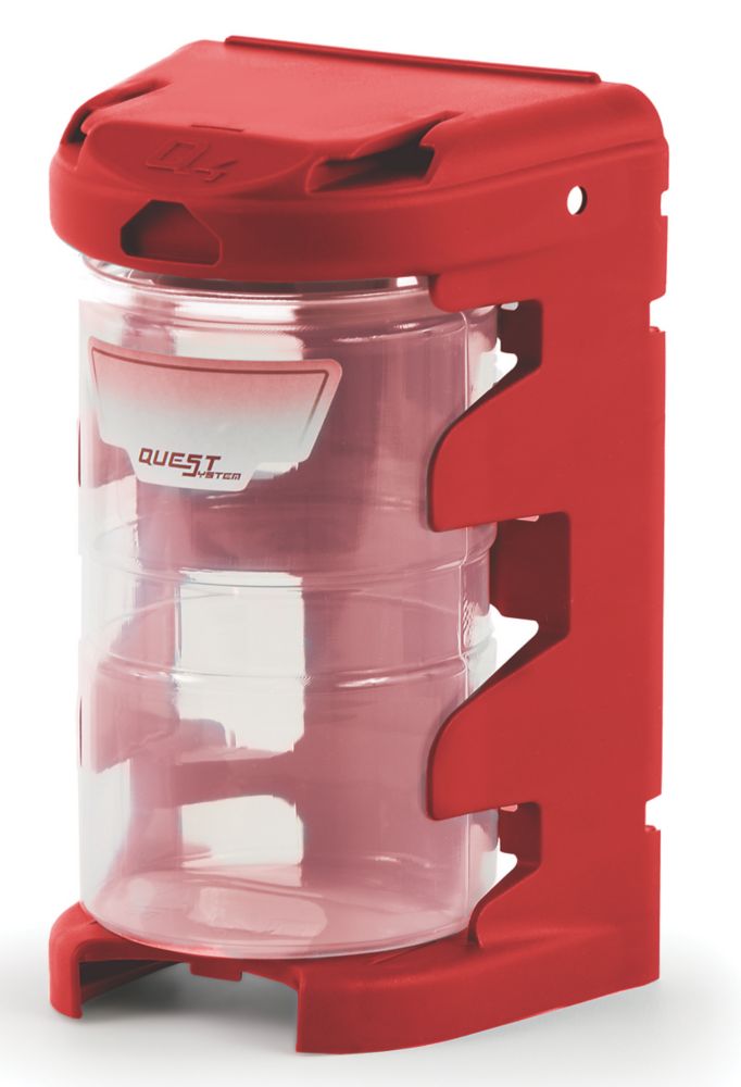 Casier modulable Q4 rouge