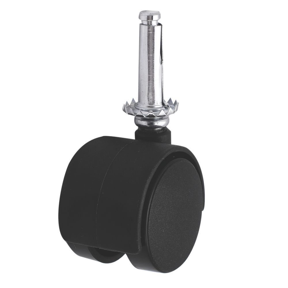 Tige à roulettes doubles 41mm, lot de 4