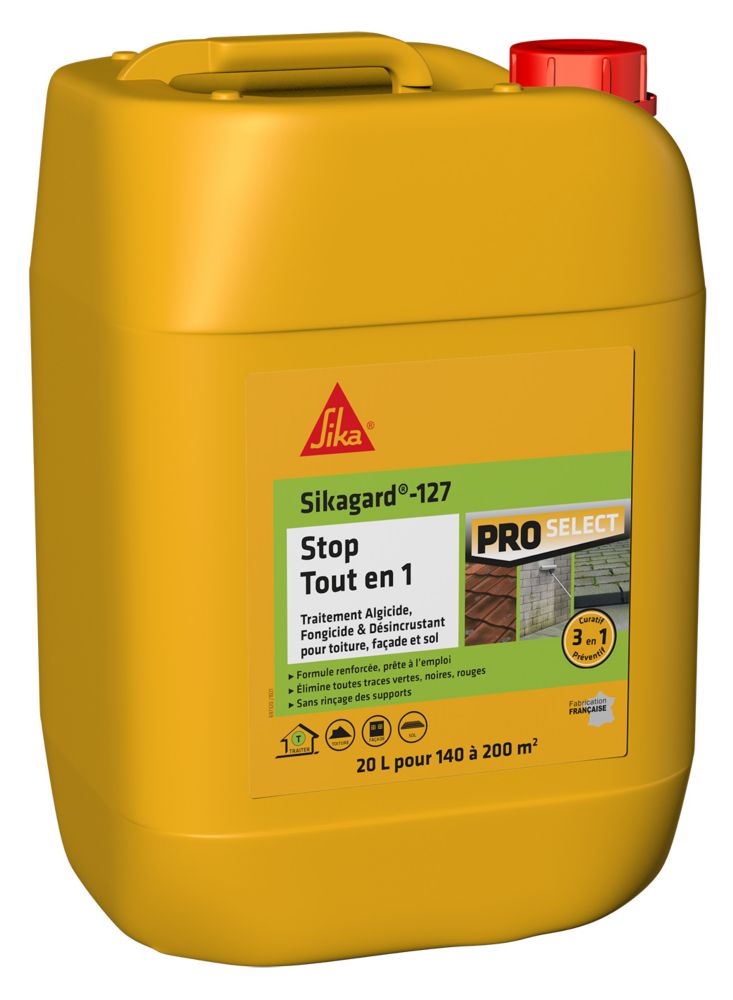 Sika Sikagard 127 Traitement Stop TOUT en 1 incolore 20L