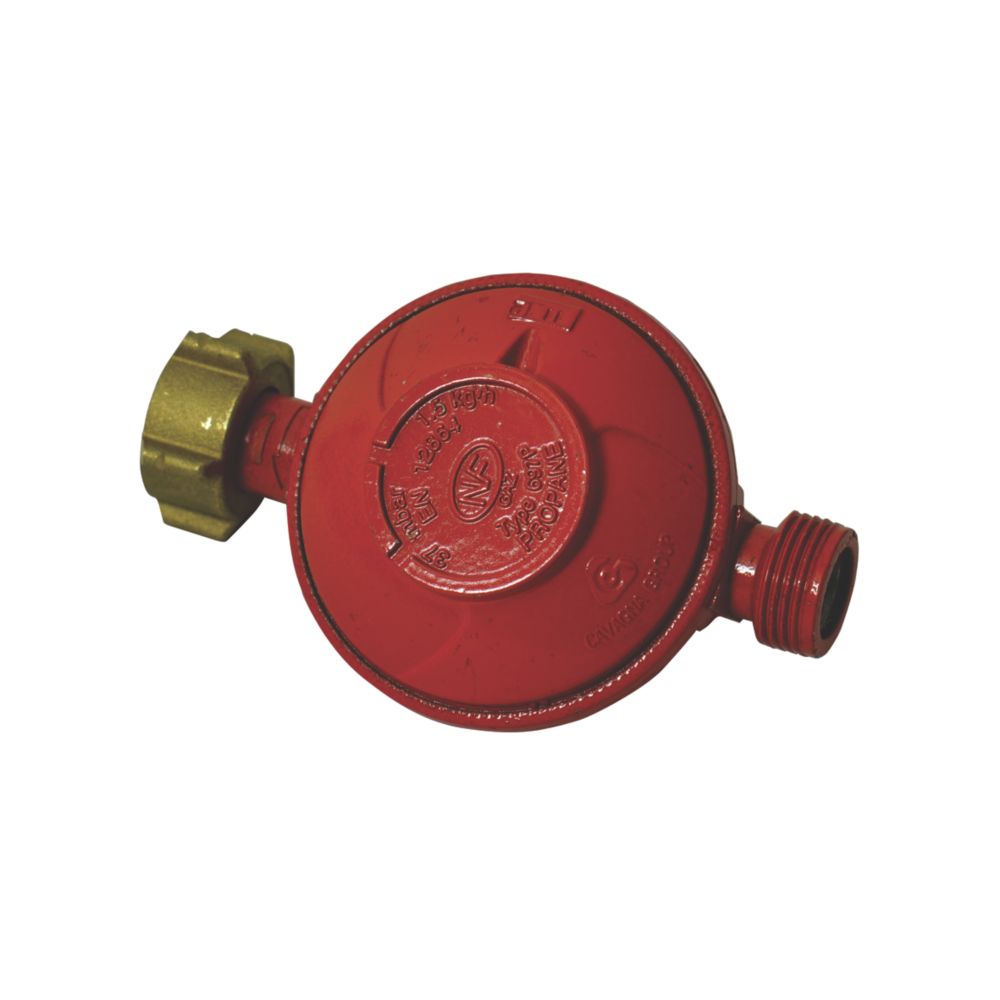Détendeur propane 22mm filetage femelle x M20x150mm filetage mâle Gurtner