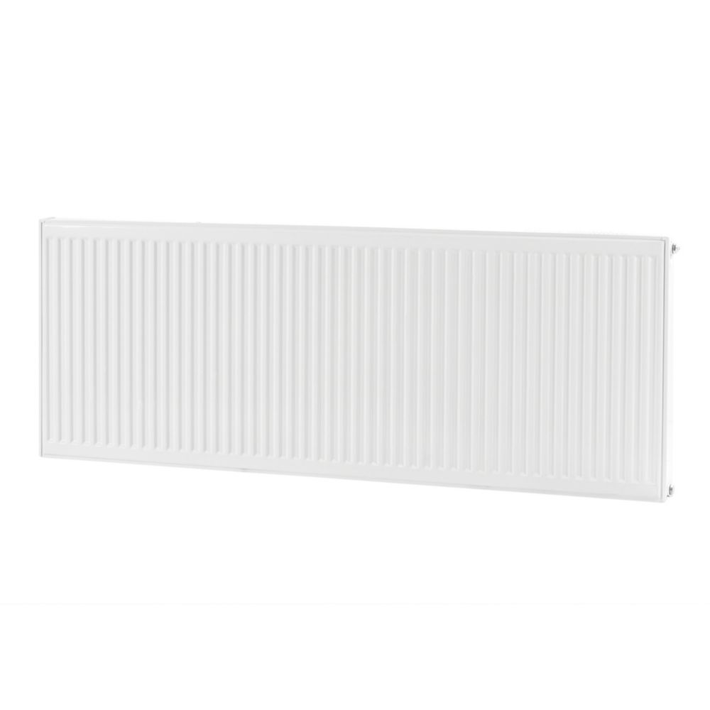 Radiateur eau chaude à simple panneau Flomasta type 11 600 x 1400mm blanc