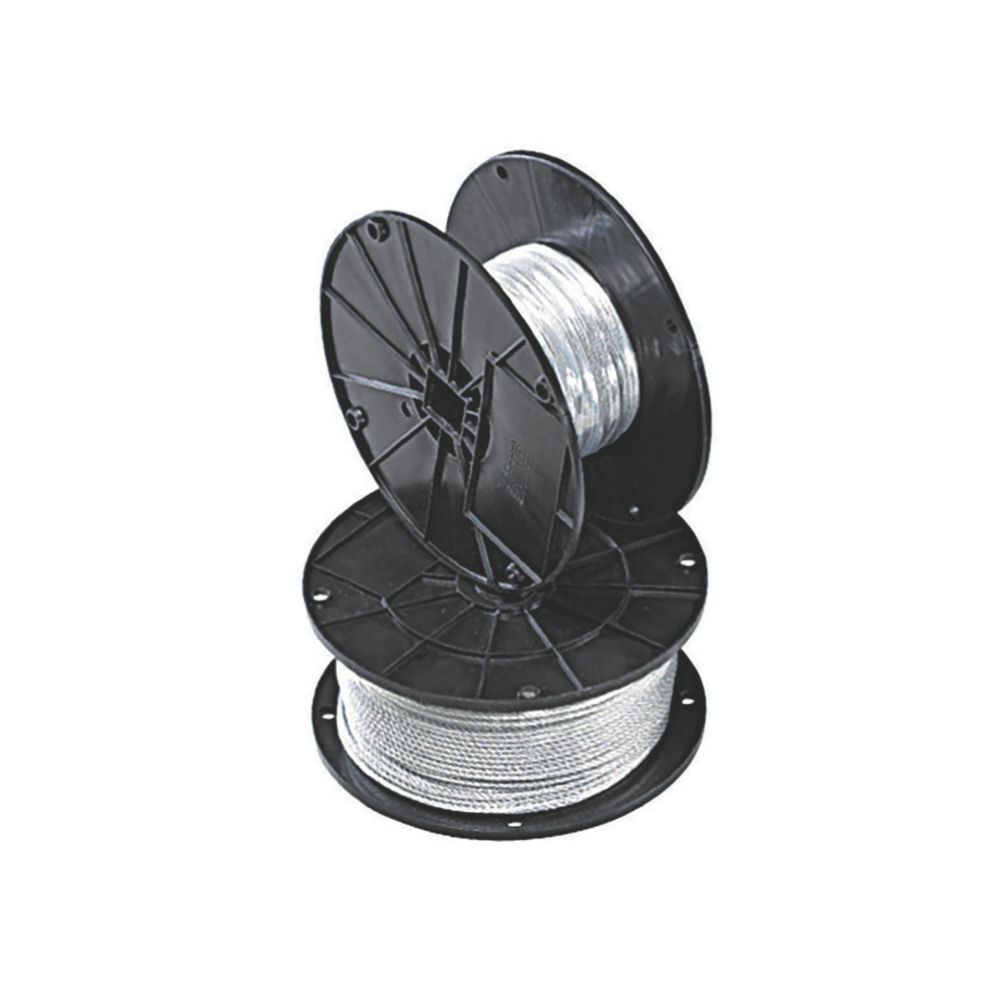 Corde métallique Capri grise 1,5mm x 50m