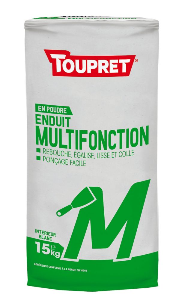 Enduit en poudre multifonction Toupret 15kg