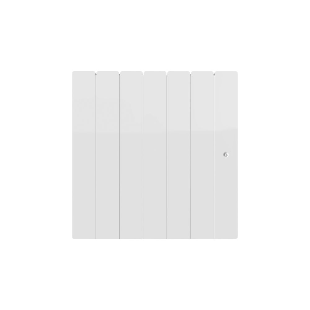 Radiateur pierre à inertie sèche Noirot blanc 1 500W
