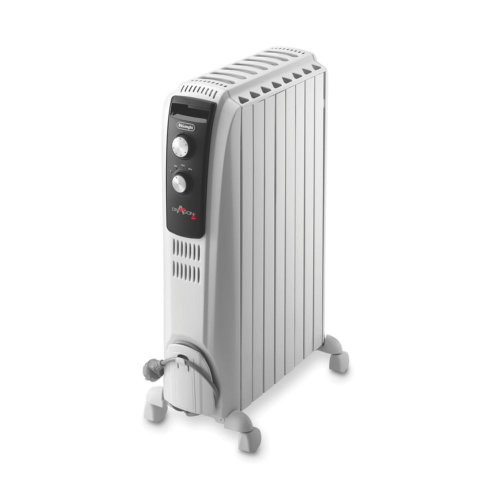 De’Longhi Dragon4 TRD4 0820 Noir, Acier inoxydable 2000 W Radiateur