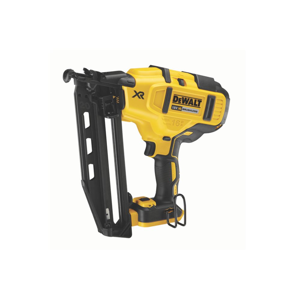 Cloueur de finition sans fil brushless DeWalt XR DCN660N-XJ 63mm 18V Li-ion - Sans batterie