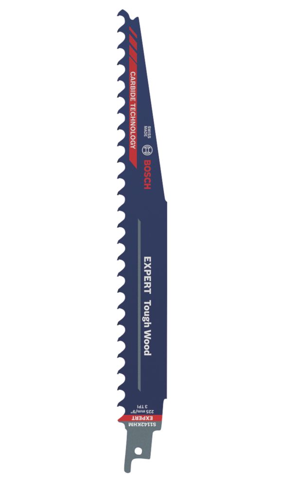Lame pour scie sabre carbure 225mm S1142KHM Expert Bosch