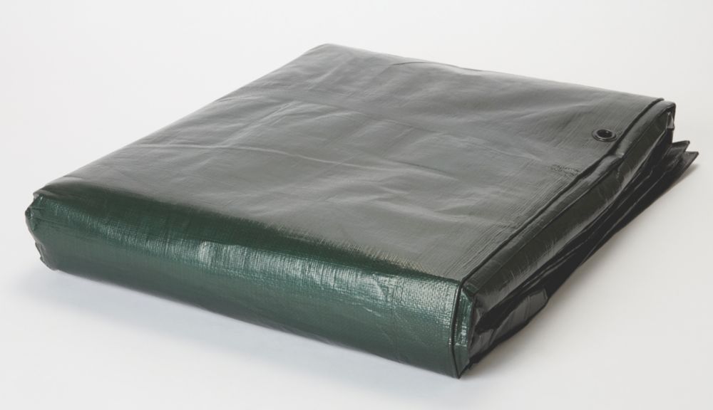 Bâche verte / marron 5 x 8m