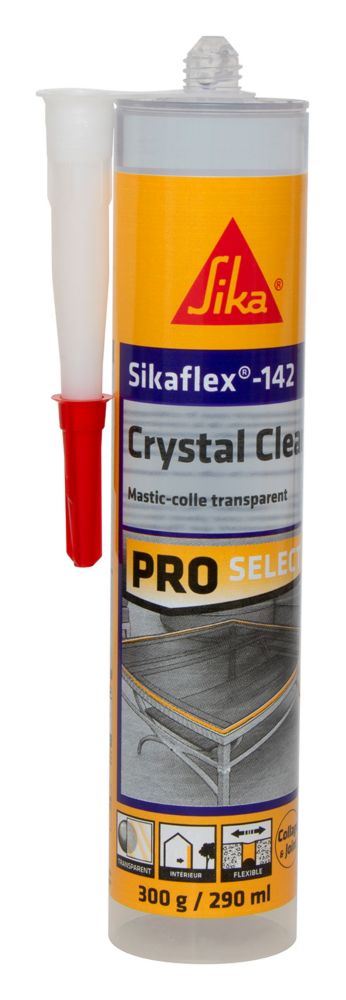 Adhésif multi-usage Sika Sikaflex transparent 300g