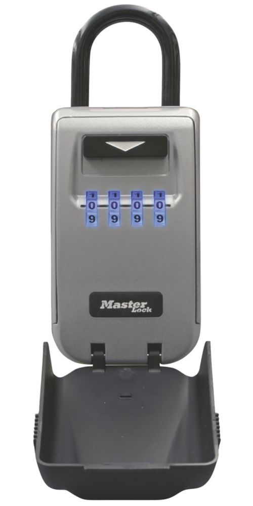 Boîte à clés étanche verrouillable par combinaison avec cadrans lumineux Master Lock