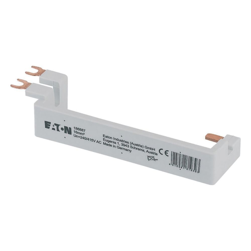 Barre de pontage verticale 2 modules Eaton 145mm