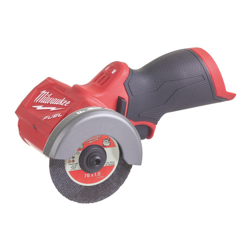 Outil de découpe sans fil brushless Li-Ion RedLithium Milwaukee M12FCOT-0 76mm 12V - Sans batterie