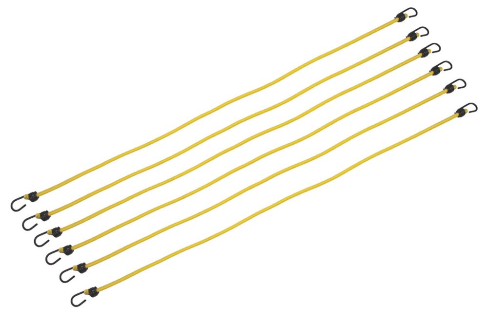 Tendeurs élastiques Smith & Locke 1 200mm x 10mm Pack de 6