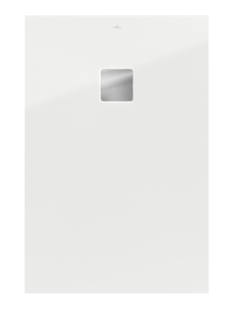 Receveur de douche rectangulaire Villeroy & Boch Planeo blanc brillant 1 200 x 800 x 40mm