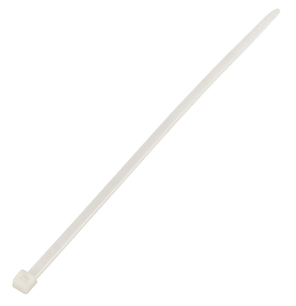 100 colliers de serrage naturels 140 x 3,5mm