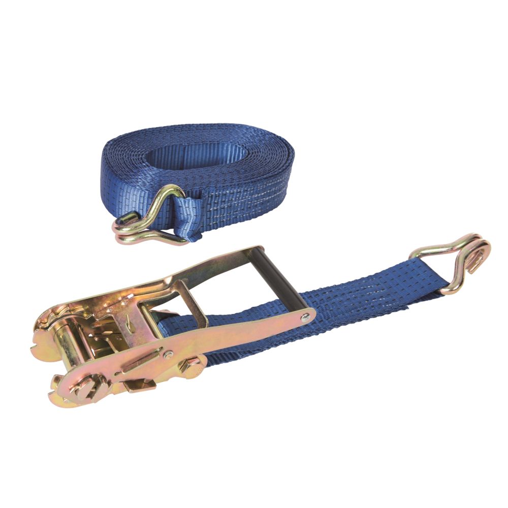 Sangle à cliquet Silverline de 8m x 50mm, lot de 1