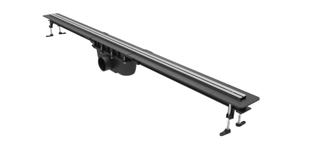 Caniveau de douche Valentin 56950000000 chromé 100 x 1 210mm